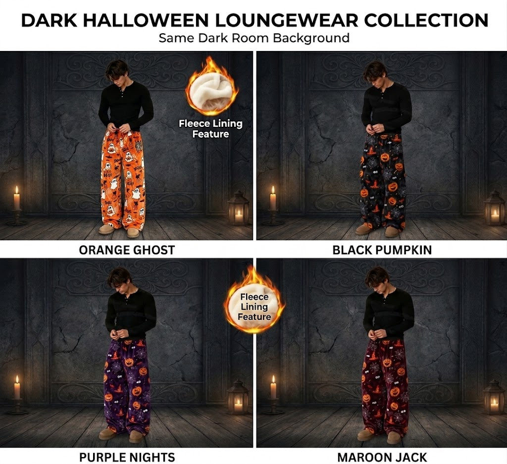 Spooky Pajamas— Cozy Halloween Lounge Pants