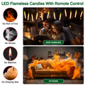 Enchanted Floating Candles — Magic Wand Remote LED Set (12pc)