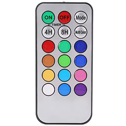 Color-Changing LED Pillar Candles with Remote (Set of 3)