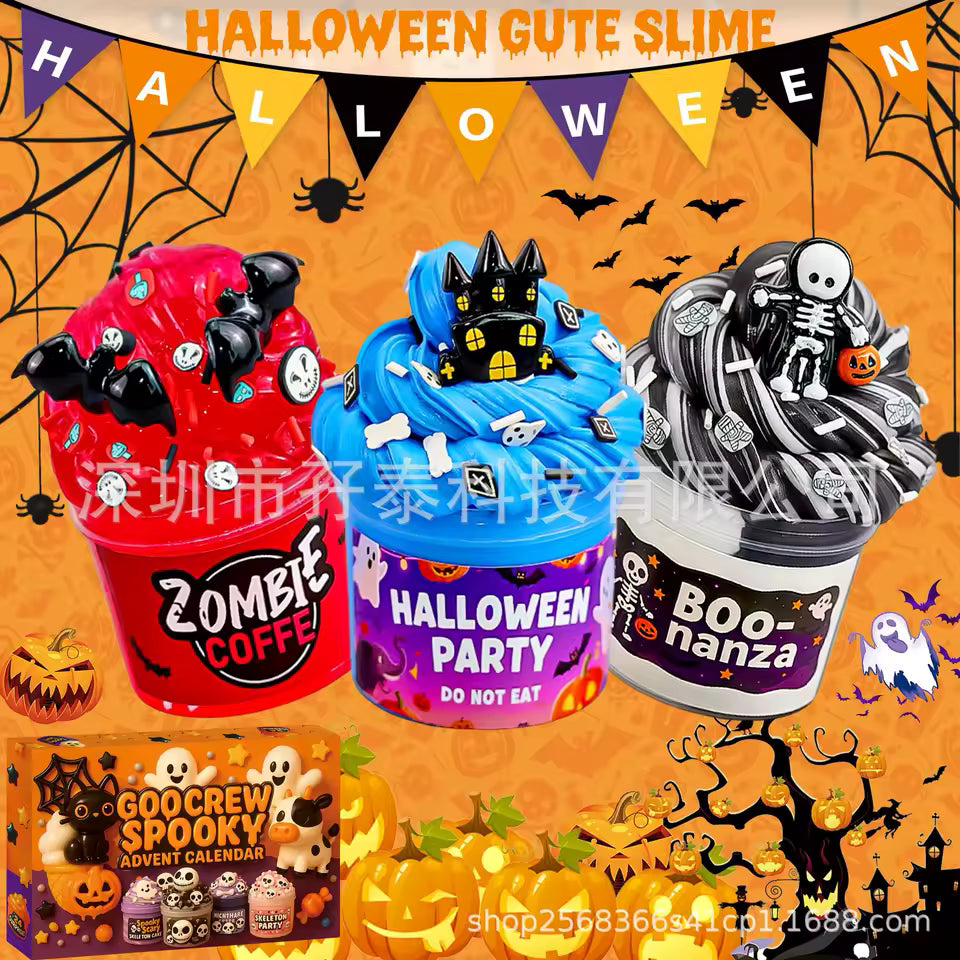 Halloween Slime Advent Calendar — 24 Days of Spooky Surprises